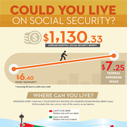Could You Live On Social Security? | Globe Life Graphic Preview
